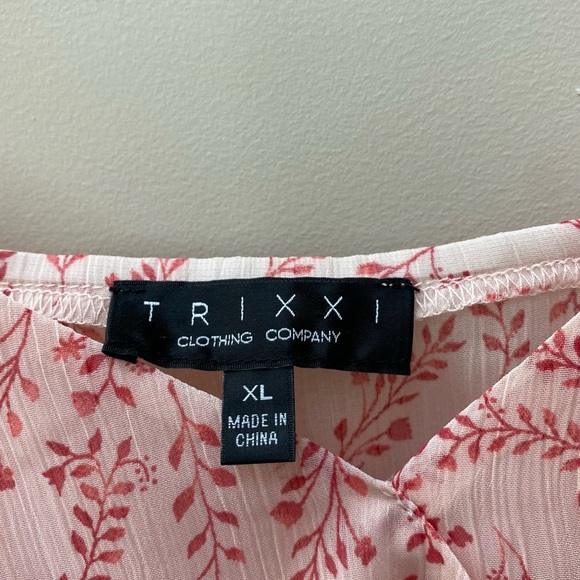 Pink Floral Ruffle Tier Dress - Picture 7 of 7